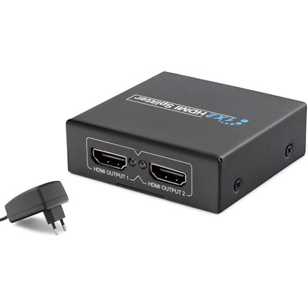 HADRON HDX 1284(211) SPLITTER HDMI 1.4V 1080P 3D 1