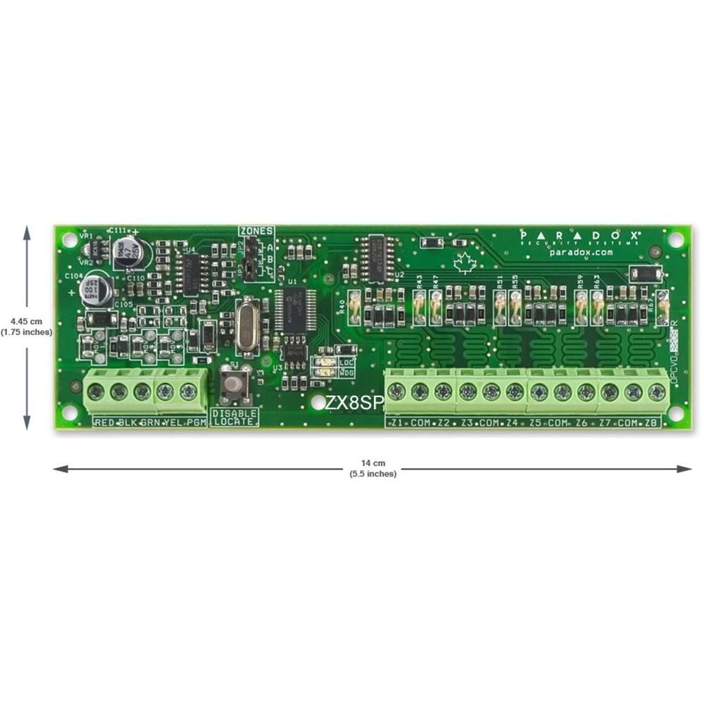 PARADOX ZX8SP 8BÖLGE GENİŞLETME MODÜLÜ