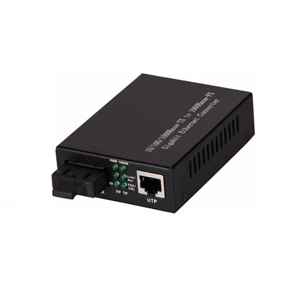 S-GUARD-4020 10/100/1000M Gigabit MEDİA CONVERTER SM 20KM