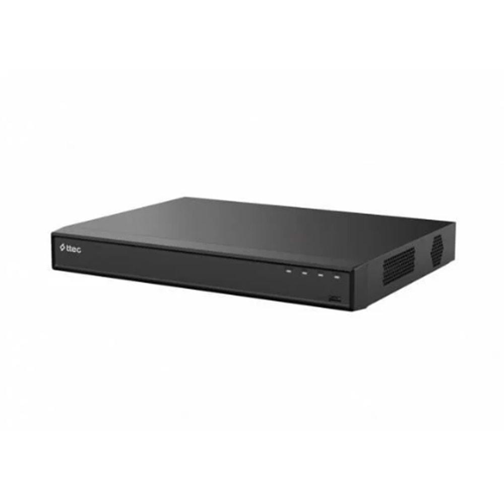 TTEC NVR-1108HM/8P(B) 8 KANAL 8MP H265+ 8 PoE NVR CİHAZI