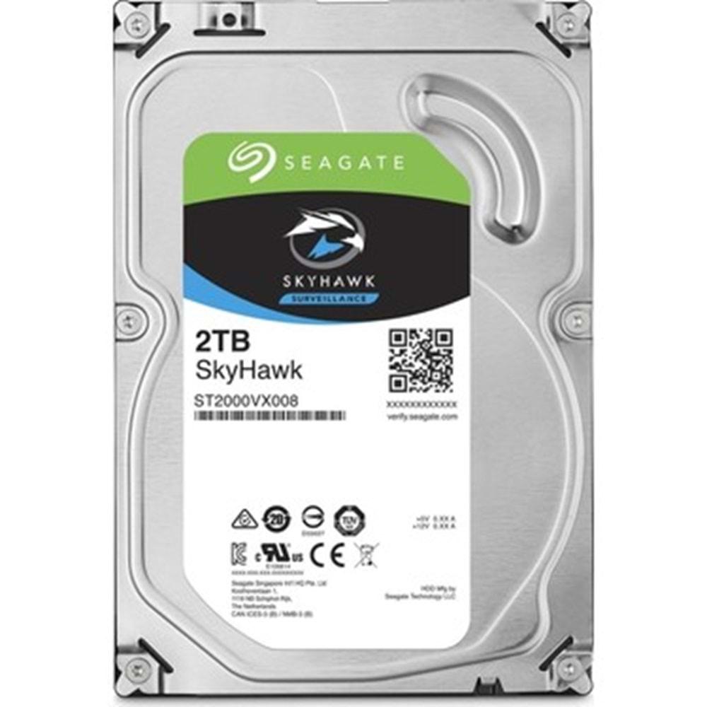 2TB SEAGATE SKYHAWK 3.5