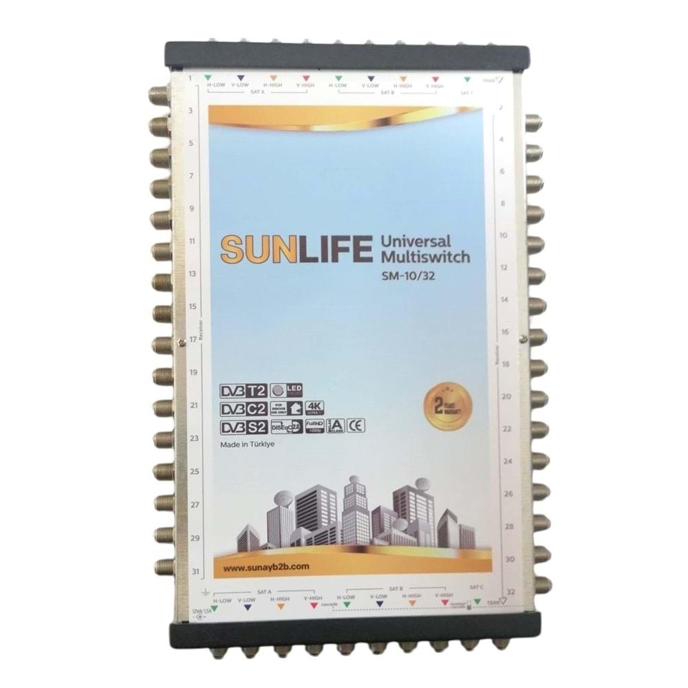 SUNLIFE SM-10/32 (MV-1032P) UYDU SANTRALİ (Kaskad ve Sonlu)