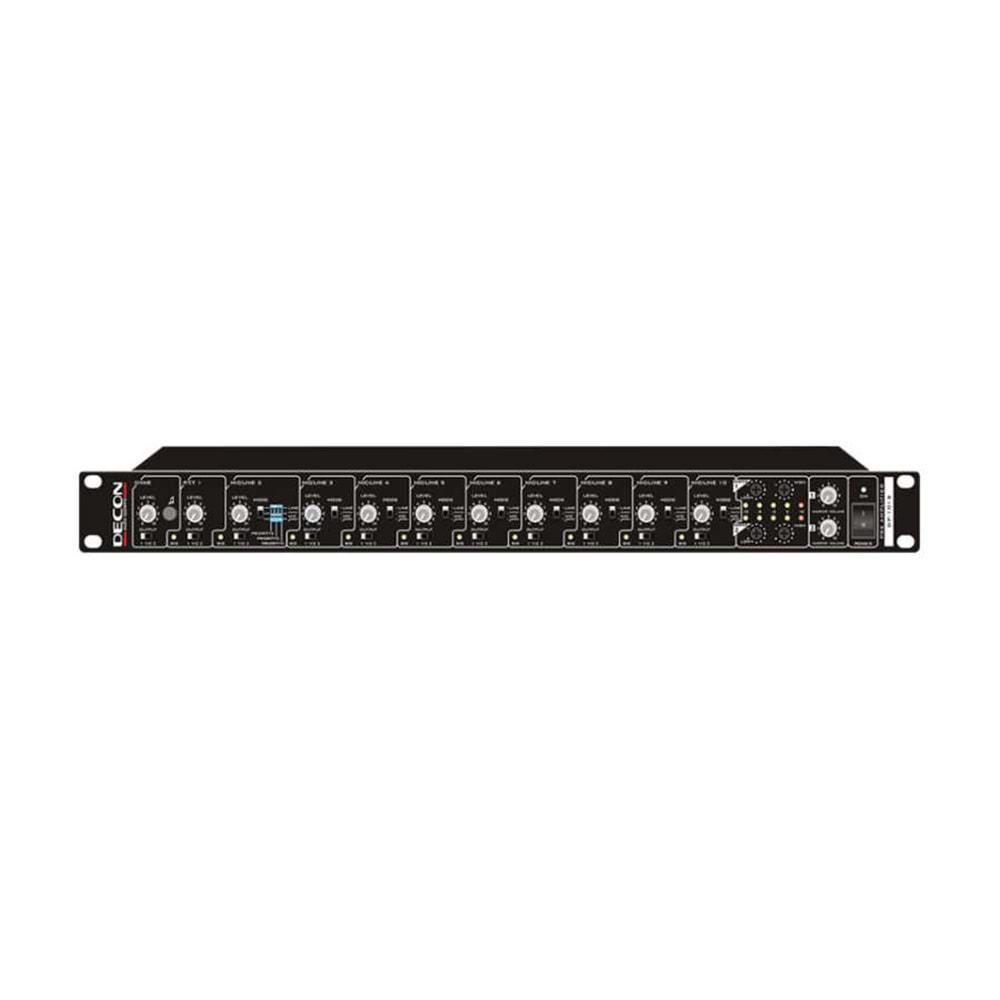 DECON DP-101S - 12 Kanal PREAMFİ MİXER