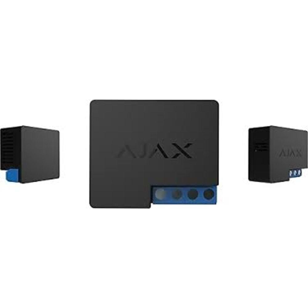 AJAX WallSwitch KABLOSUZ GÜÇ ROLESİ - Siyah