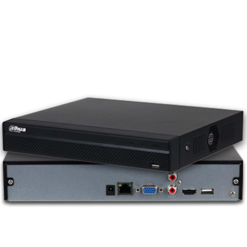 DAHUA NVR-4116HS-4KS3 16 KANAL HDMI/VGA 2xUSB 1x20TB SATA HDD NVR KAYIT CİHAZI