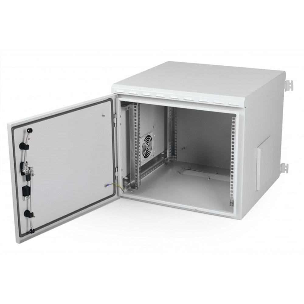 AGER 7U 600X600 AG-OB07U6060B2-D-A-M1-07U6060 OUTDOOR MONTAJLI BASIC DUVAR TIPI KABINET (ON METAL KAPAK KELEBEK KILITLI /D- B2 7035 DIS ORTAM)