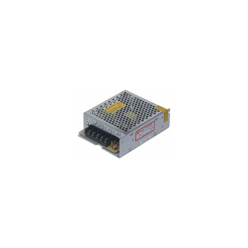 MERVESAN MT-60-24 24V 2.5A METAL KASA ADAPTÖR