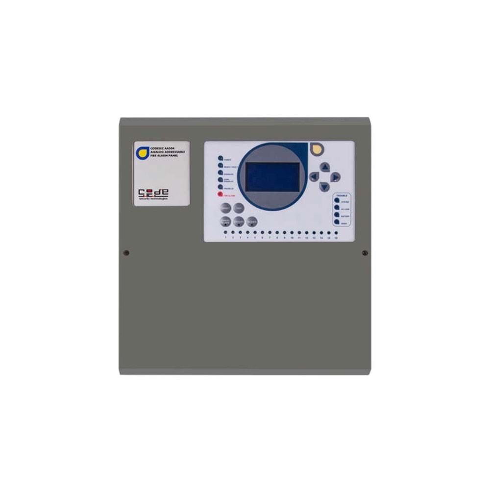 CODESEC AA-504-1 - ADRESLİ YANGIN PANELİ (1 LOOP KARTI TAKILABİLİR)