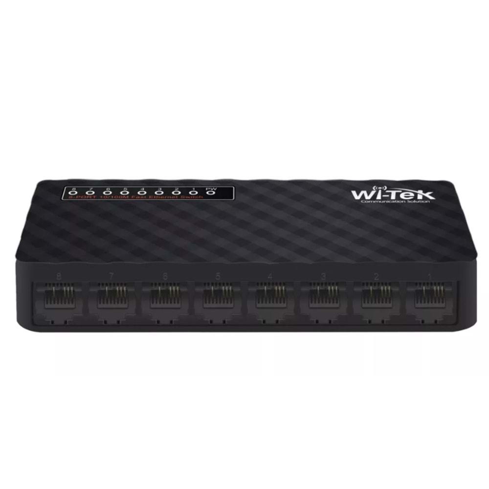 Wİ-TEK WI-SF108 8 PORT MEGABİT ETHERNET SWİTCH
