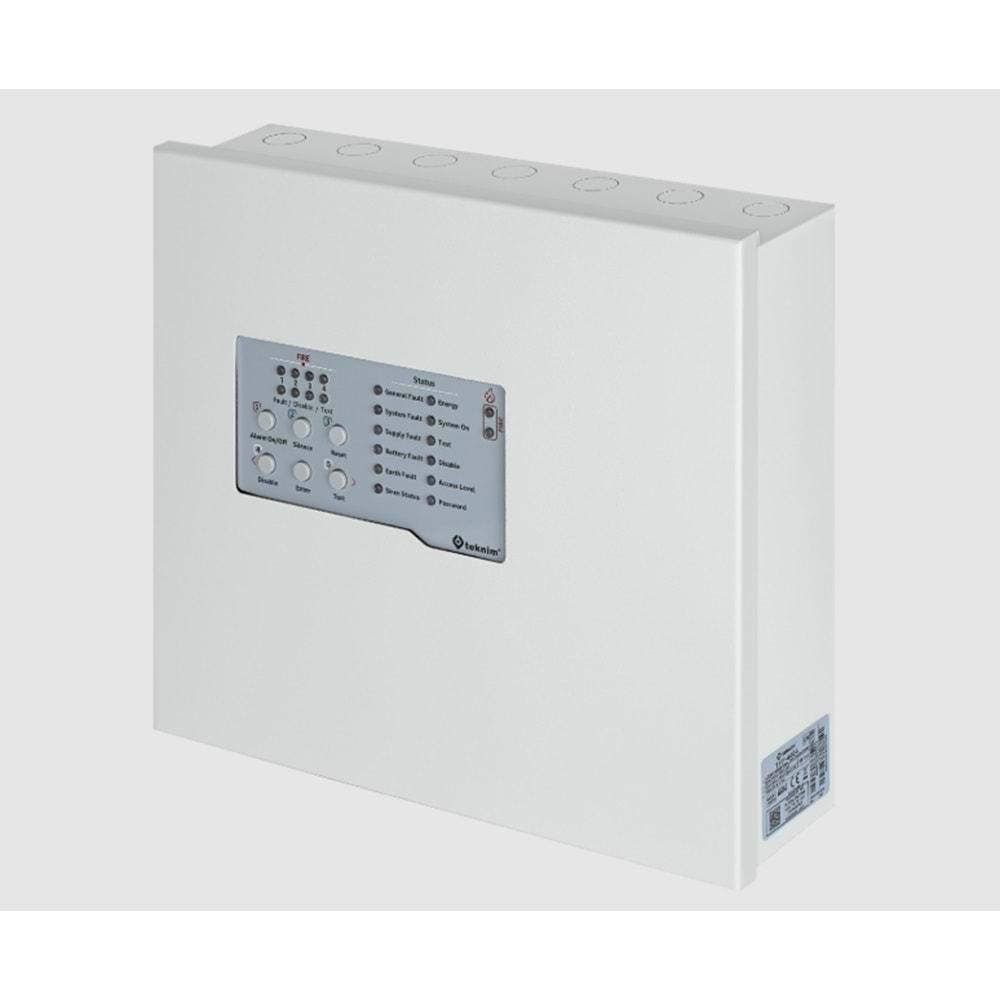 TEKNİM TFP-4404 4 BÖLGE KONVANSİYONEL YANGIN PANELİ