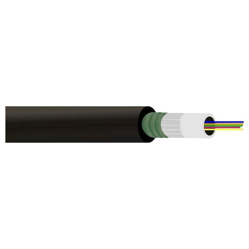 AGER AF-200-12-OS 12 CORE UNIT-TUBE OUTDOOR ARMORED SM PE FİBER KABLO (SİYAH)