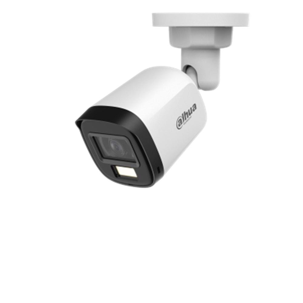 DAHUA DH-HAC-B1A51P-U-IL-A 5 MP AKILLI ÇİFT IŞIKLI HDCVI BULLET KAMERA(30m IR) DAHİLİ MİKROFON