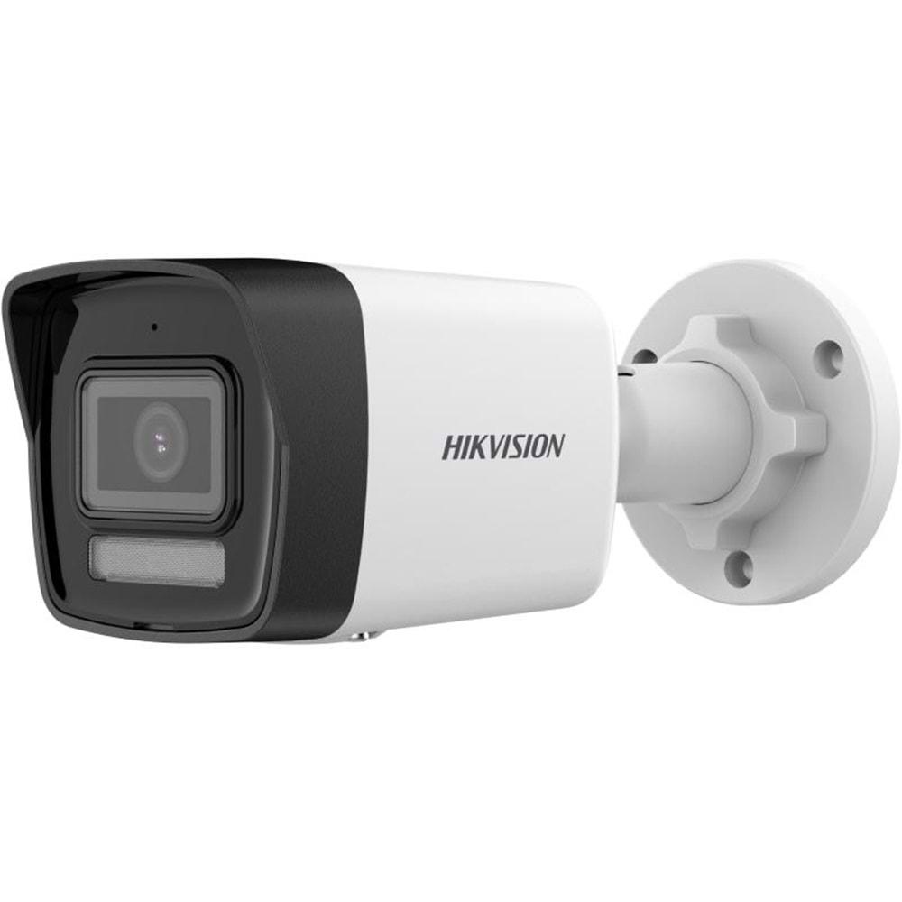 HIKVISION DS-2CD1041G2-LIUF 2MP 2.8MM 20MT DAHİLİ SESLİ H265 IP67 SMART HYRBID LIGHT BULLET IP KAMERA