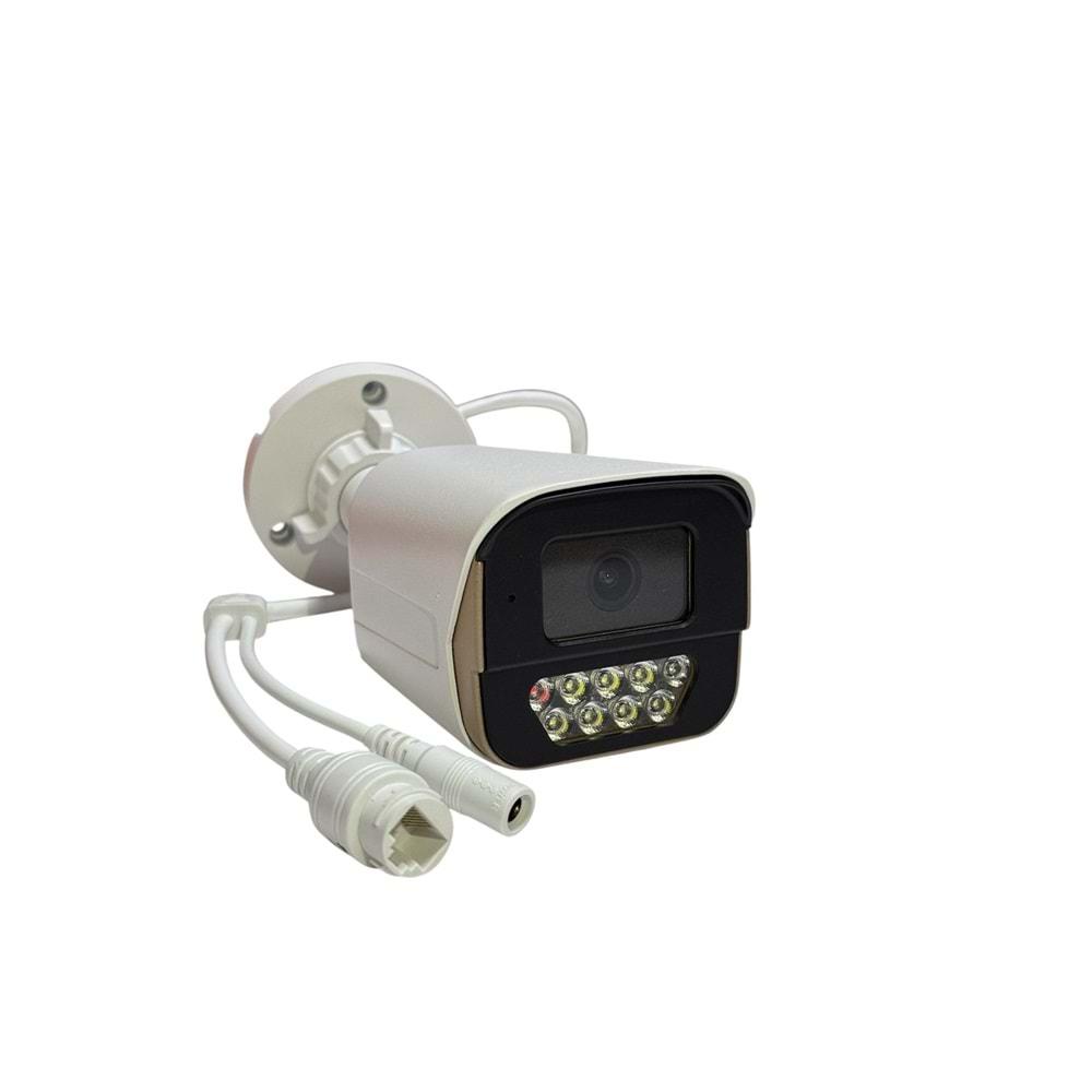 S-GUARD SG-4054 5MP DAHİLİ SESLİ WARMLED STARLIGHT LENS POE METAL KASA BULLET KAMERA
