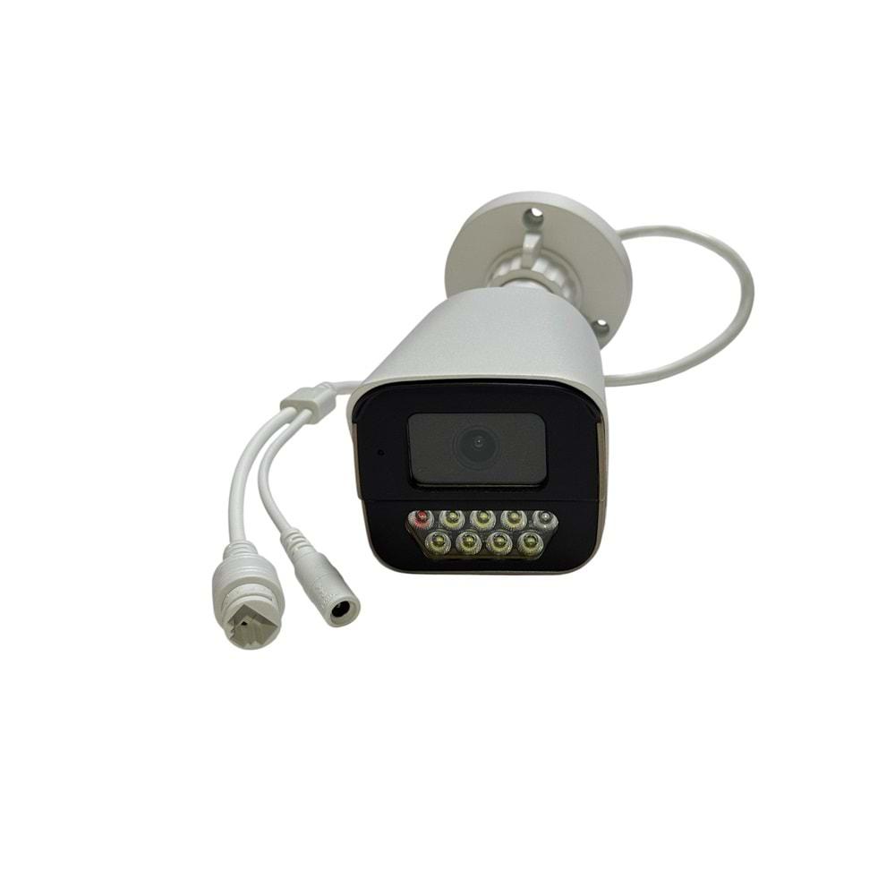 S-GUARD SG-4054 5MP DAHİLİ SESLİ WARMLED STARLIGHT LENS POE METAL KASA BULLET KAMERA