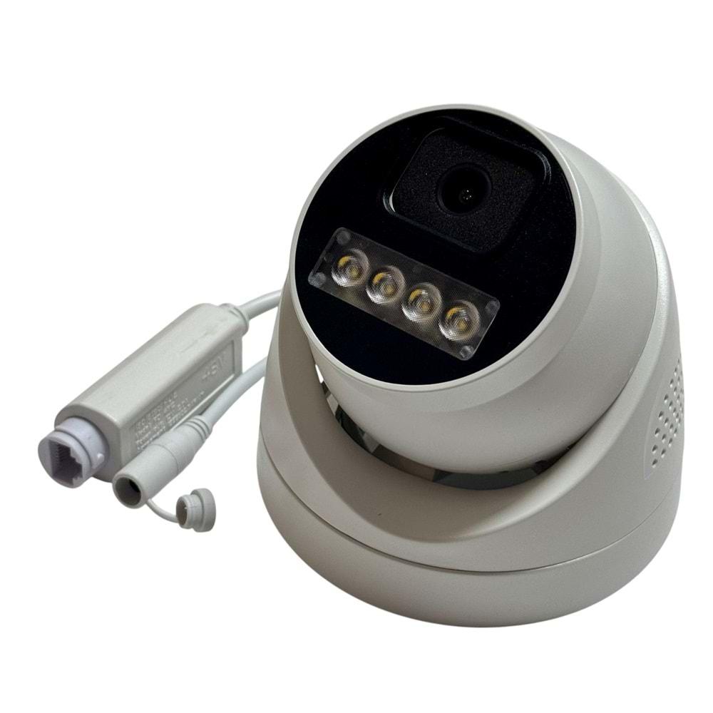 S-GUARD AIC-BQ1 5MP DAHİLİ STARLIGHT LENS POE PLASTİK KASA DOME KAMERA