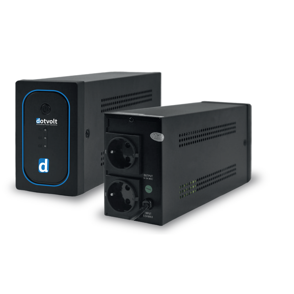 DOTVOLT LN PLUS 650 VA LINE INTERACTIVE UPS-1 X 12V 7AH