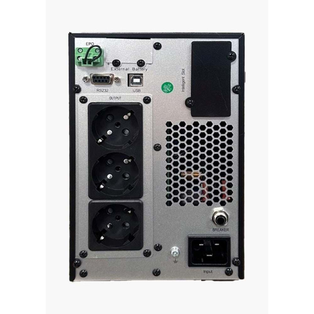 DOTVOLT VOLT MN PLUS 2 KVA 1/1 ONLINE UPS-4 X 12V 9AH PF;1