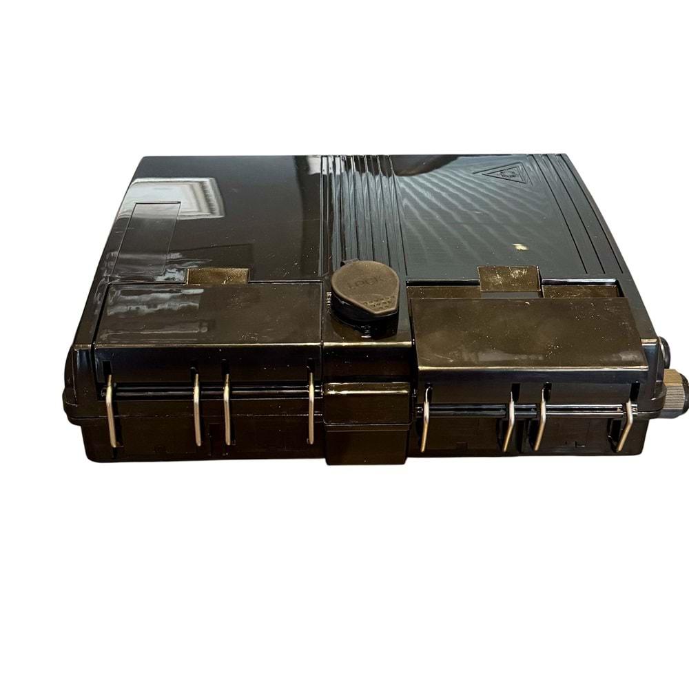 S-GUARD FİBER OPTİK SONLANDIRMA KUTUSU- B TİPİ 16 SC SİMPLEKS YA DA 16 LC DUPLEKS ADAPTÖR PLAKALI