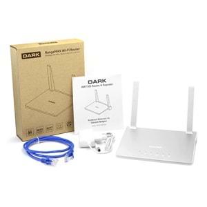 DARK RangeMAX DK-NT-WRT305 300Mbps 2x5dBi 3xLAN Wi-Fi AP ROUTER REPEATER