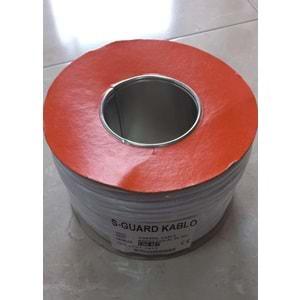 S-GUARD KABLO RG6/U4 CCS-AL 64 TEL UYDU KABLOSU (100mt)