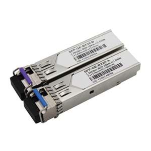 SFP LC UPC 1.25GB SM SX 20 KM BIDI TX1310NM DDM