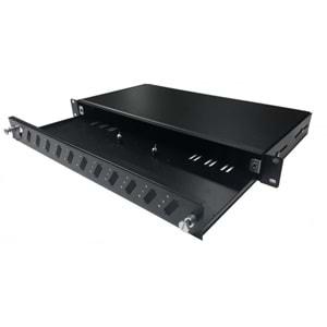 12 PORT FİBER OPTİK PATCH PANEL TERMİNASYON BİRİMİ SC/MM