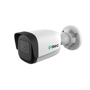 TTEC IPBP-2350S-M 2MP 2.8mm 50mt IR PoE BULLET IP KAMERA (Mikrofonlu)