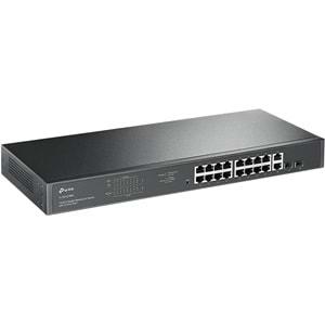 TP-LİNK TL-SG1218MP(UN) 16 Port 100/1000M (PoE+)+2 Port 100/1000M Uplink+2SFP 250W PoE SWITCH (RACKMOUNT)