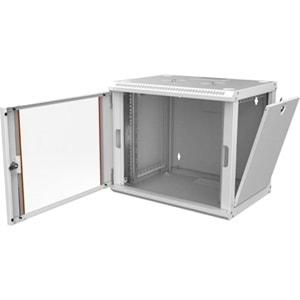 AGER 12U 600X600 MONTAJLI AGENA SERISI DUVAR TIPI KABINET (ON CITALI CAM/C- B1 BEYAZ)