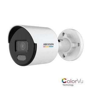 HIKVISION DS-2CD1047G0-LUF 4MP 4mm ColorVu 40mt IR PoE BULLET IP KAMERA (Sesli)