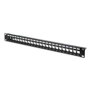 DIGITUS 24 PORT CAT6 1U UTP PATCH PANEL DN-91411 (Boş)