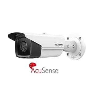 HIKVISION DS-2CD2T43G2-2I 4MP 4mm 60mt IR AcuSense PoE BULLET IP KAMERA (Mic)