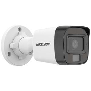 HIKVISION DS-2CD1021G2-LIUF 2MP 2.8MM 20MT DAHİLİ SESLİ H265 IP67 SMART HYRBID LIGHT BULLET IP KAMERA