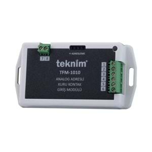 TEKNİM TFM-1010 ANALOG ADRESLİ KURU KONTAK GİRİŞ