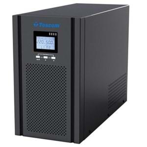 TESCOM TEOS+ 3 KVA 1F/1F (6X7AH) LCD 4/8DK ONLINE UPS