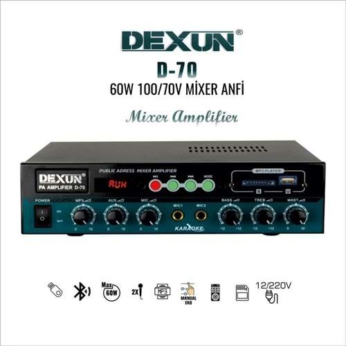 DEXUN D-70 60 WATT TRAFOLU