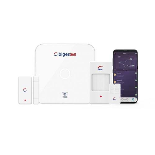 BİGES BGS365-BK-N IoT SMART NETWORK ALARM KİT LAN/WİFİ/2G/4G