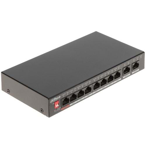 DAHUA PFS3010-8ET-96 8 PORT 10/100 96W POE YONETILEMEZ SWITCH