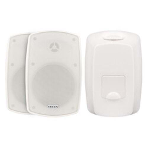 DECON DS-6TW TRAFOLU DUVAR TİPİ HOPARLÖR-BEYAZ-IP65 (2 ADET)
