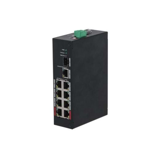 DAHUA PFS3110-8ET-96 8 PORT POE 100MB +1 1000MBPS BAKIR +1 SFP YÖNETİLMEYEN SWİTCH