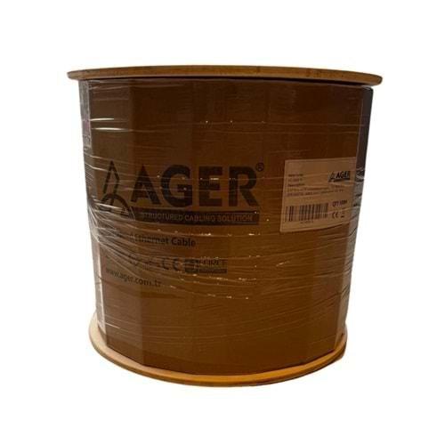 AGER AC-600-5-0D CAT6 U-UTP PE 250 MHz OUTDOOR 500M