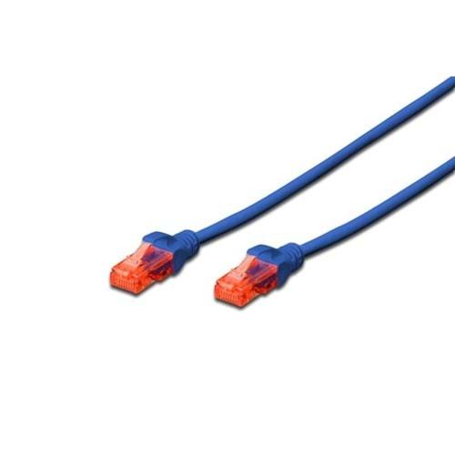 DIGITUS DK-1617-020/B CAT6 UTP PATCH CORD LSZH BLUE 2mt