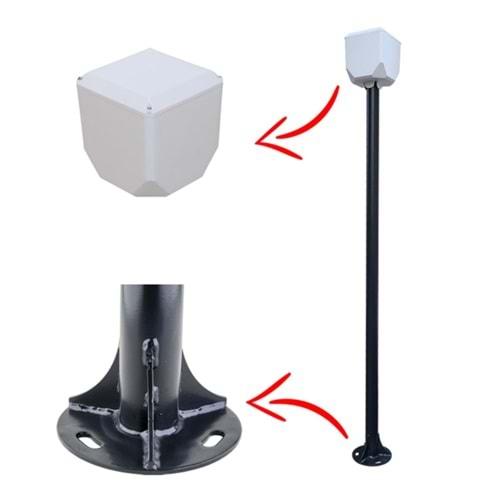 Kamera Direk 3 Metre Fırın Boyalı(TRK-154 Küp Dahil)