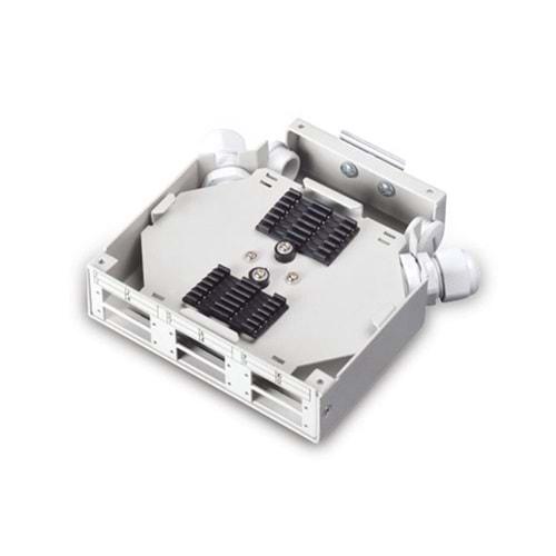 AGER AFPP4-36-0GR-AGER RAY TİPİ 36 CORE FİBER PATCH PANEL 6x SC//DX Couplers RAY TİP (din rail) FİBER PATCH PANEL