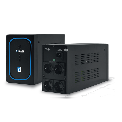 DOTVOLT LN PLUS 2200 VA LINE INTERACTIVE UPS-2 X 12V 9AH