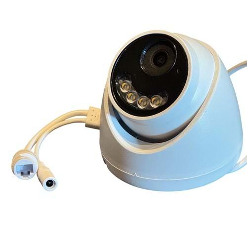 S-GUARD BQ11 5MP 3.6mm FULL COLOR SESLİ IP DOME KAMERA