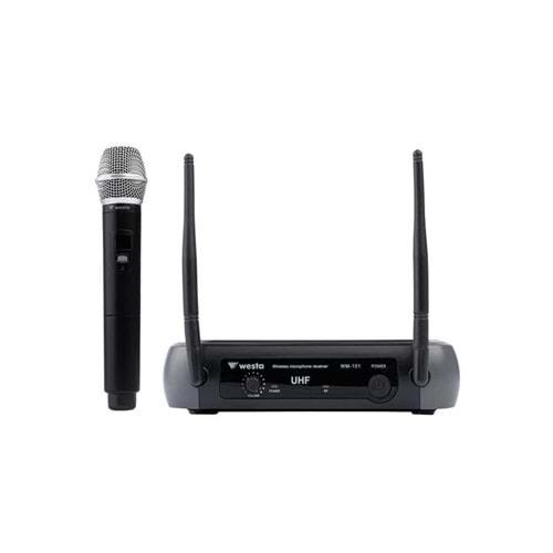 WESTA WM-101H 1 Receiver+ 1 Handheld Mikrofon Seti