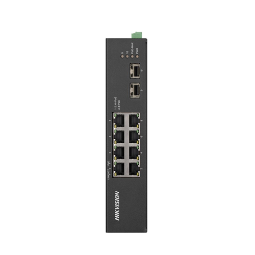 Hikvision DS-3T0510HP-E/HS 8 Port 10/100/1000 Mbps Gigabit PoE Switch