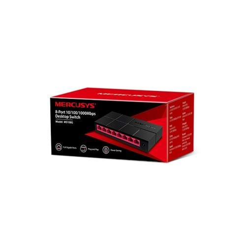 MERCUSYS MS108G 8 PORT 10/100/1000M DESKTOP SWITCH